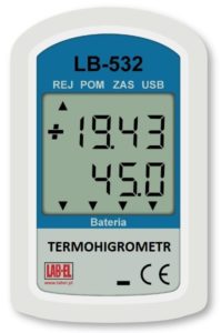 Termohigrometr LB-532