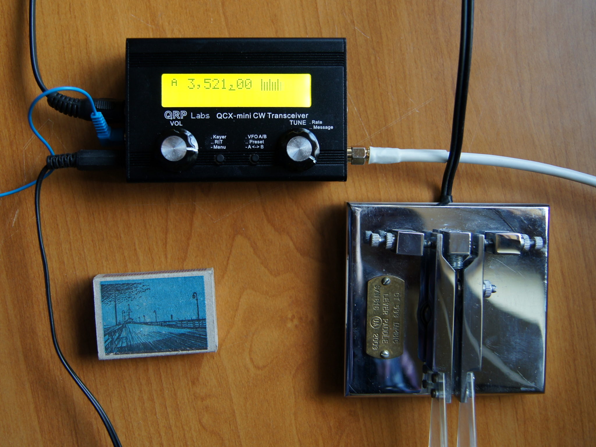 QCX transceiver QRP CW | Radio Club PZK LAB-EL HF5L