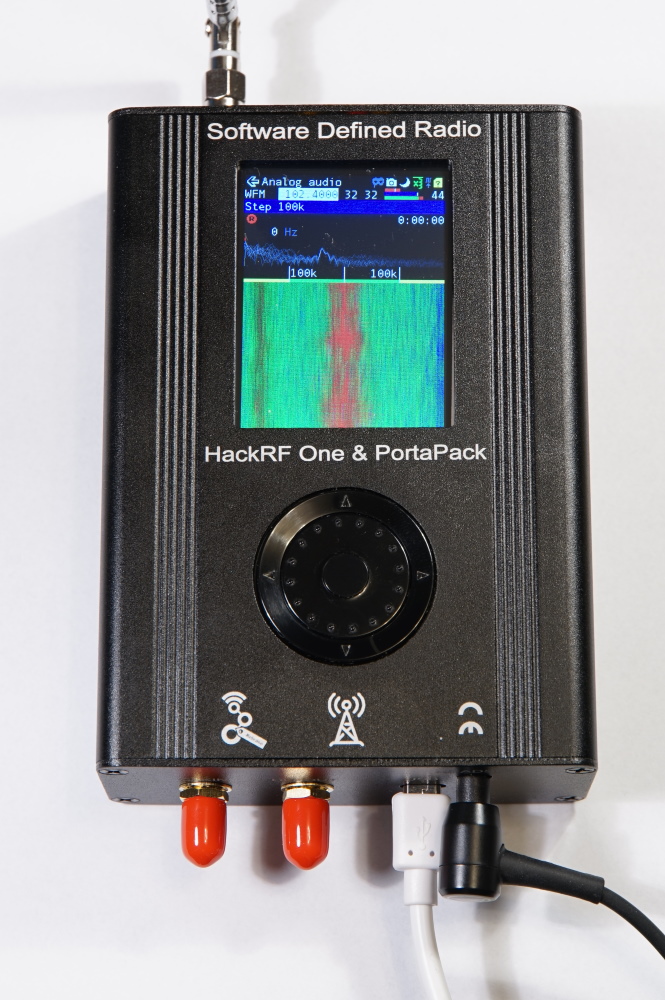Hackrf With Portapack Educational Sdr Transceiver For 1 Mhz To 6 Ghz Band Radio Club Pzk Lab El Hf5l