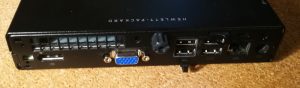 Mini-PC HP Elitedesk 400 back